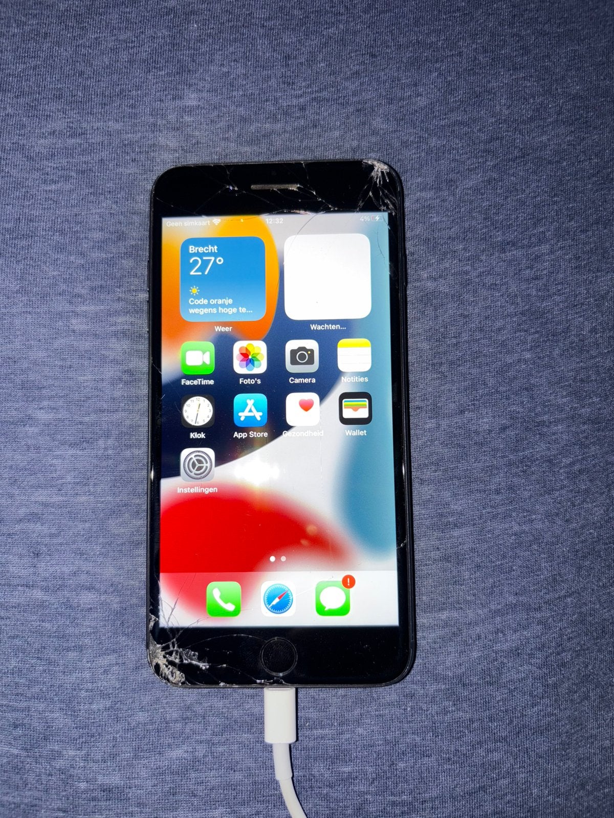 iPhone 7 Plus 32GB, Telecommunicatie, Mobiele telefoons | Hoesjes en Screenprotectors | Apple iPhone, Ophalen, Zo goed als nieuw