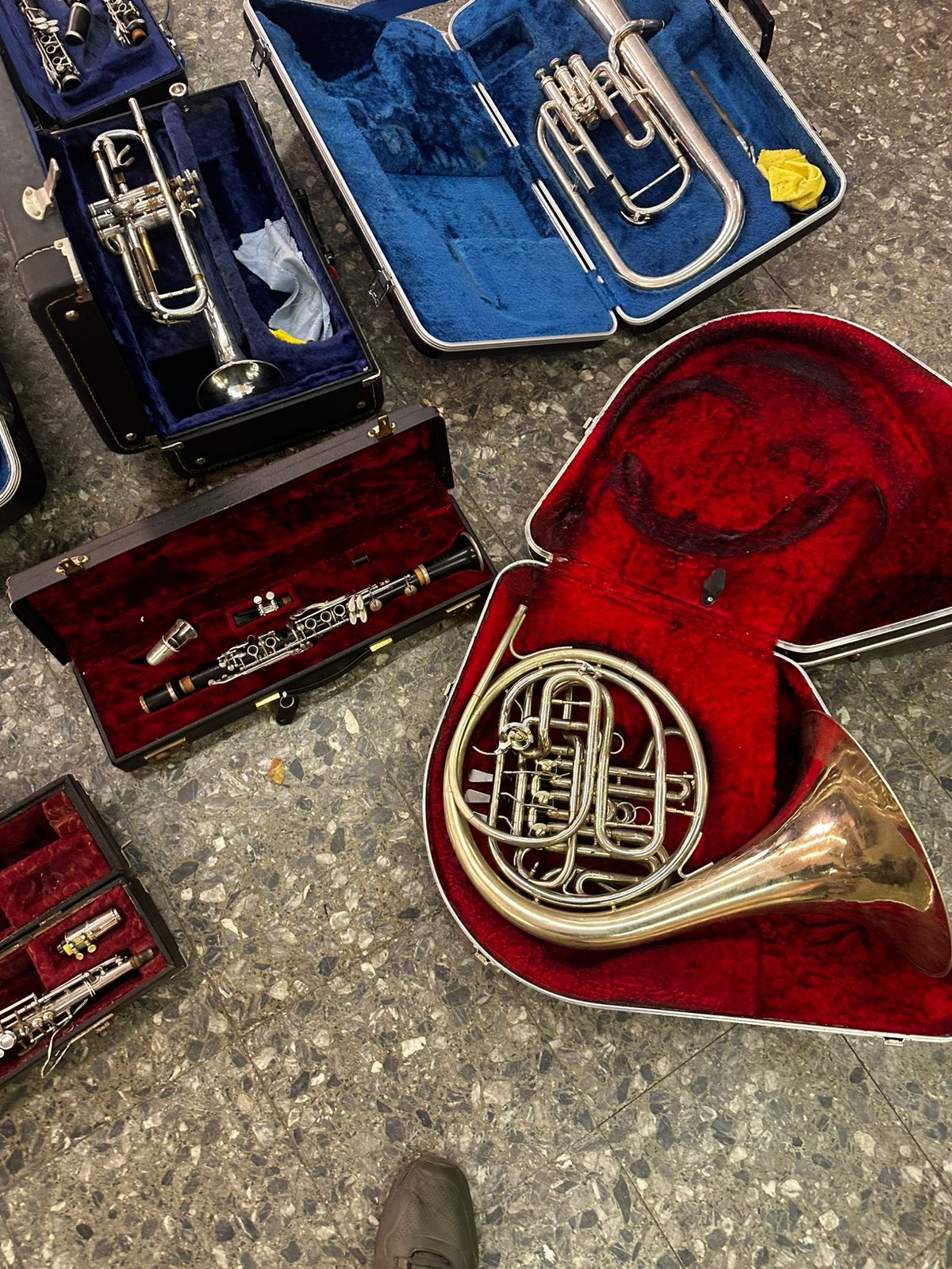 Oude instrumenten, Muziek en Instrumenten, Blaasinstrumenten | Trompetten, Ophalen, Zo goed als nieuw