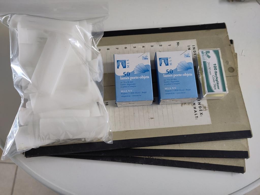 Microscopie starterset voor 100 preparaten, Ophalen of Verzenden, Zo goed als nieuw, Ontdekken