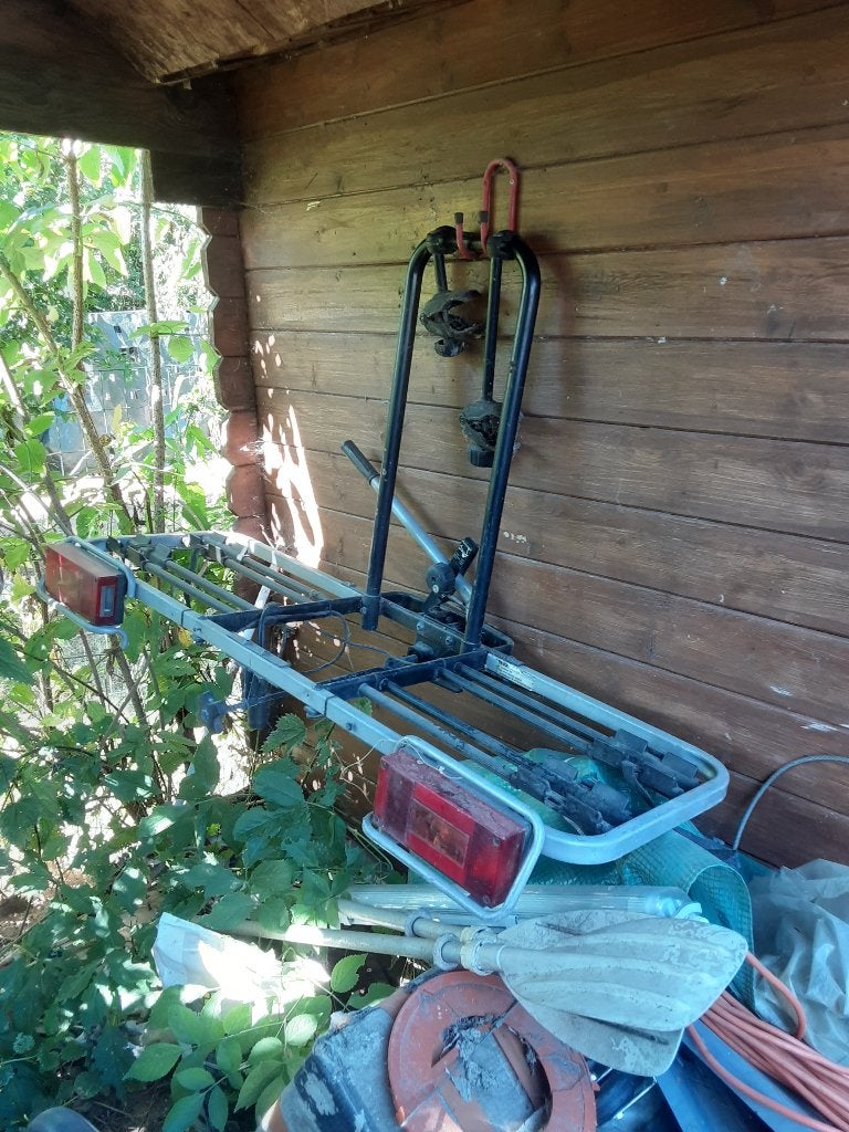 Porte velo Thule, Autos : Divers, Porte-vélos, Support d'attelage, 2 vélos, Pneus larges, Enlèvement