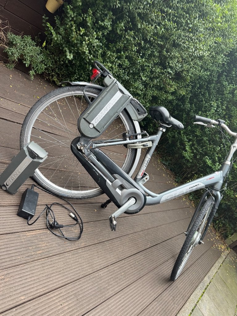 Giant elektrische fiets, Enlèvement, Utilisé, Moins de 30 km par batterie, Giant