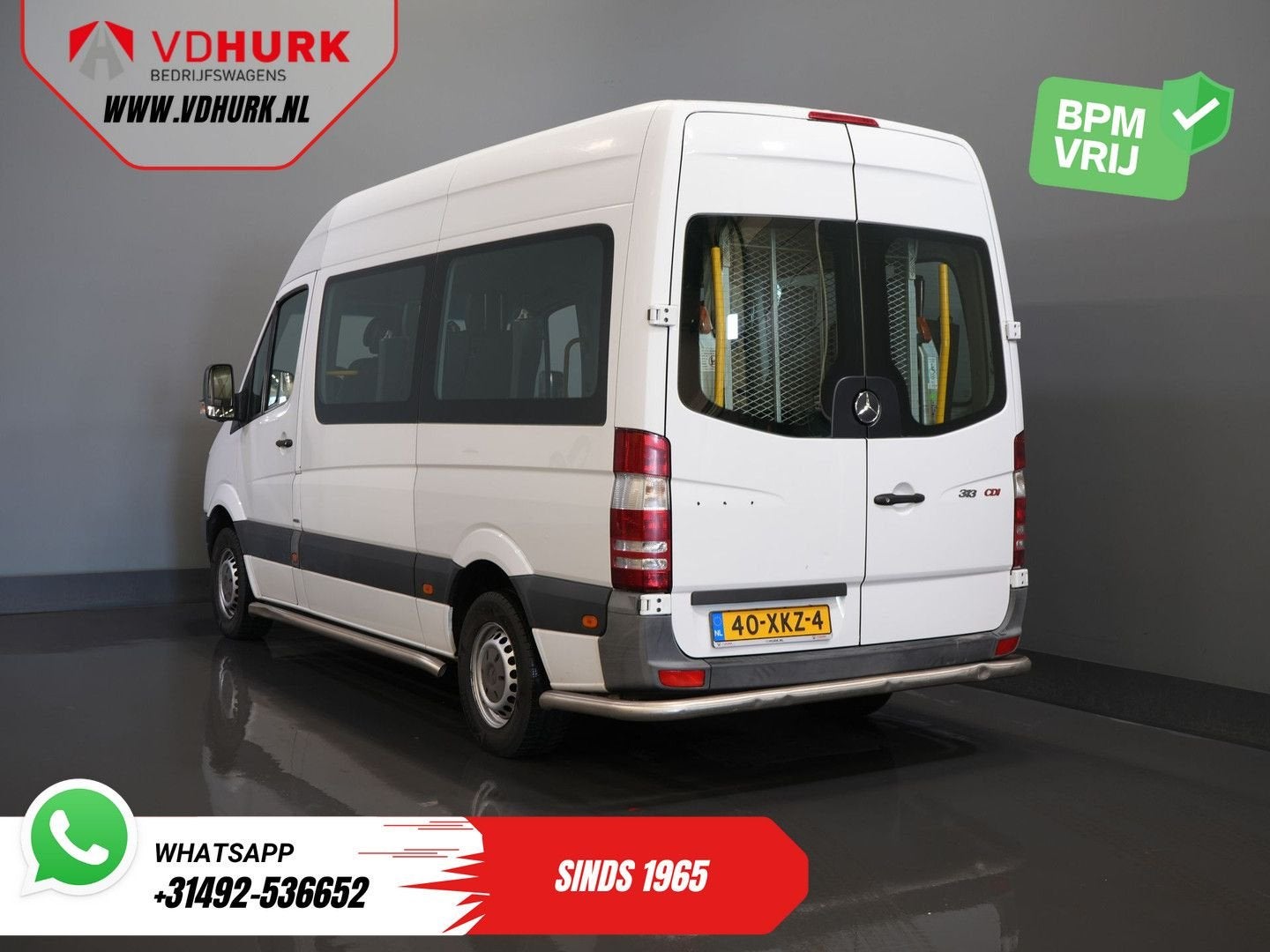 Mercedes-Benz Sprinter 313 2.2 CDI L2H2 €8.470 Incl. BTW BPM, Auto's, Bestelwagens en Lichte vracht, 207 g/km, Airconditioning