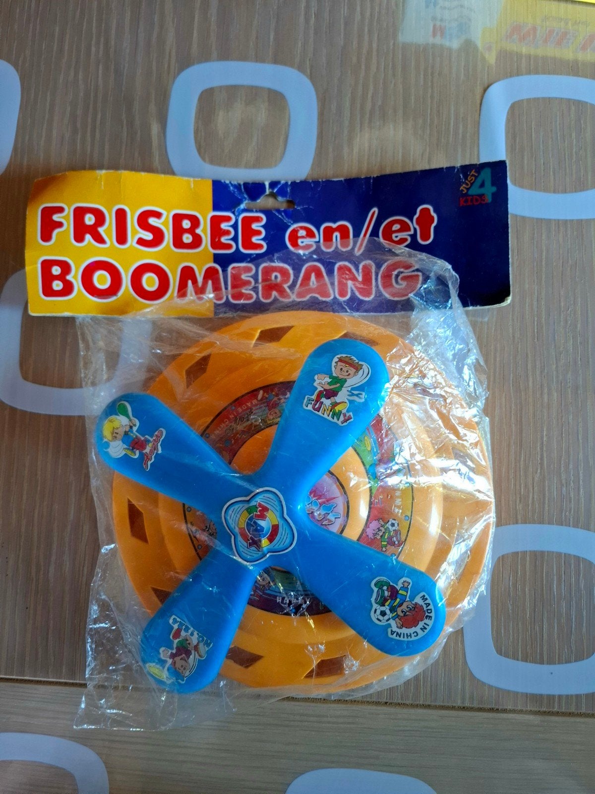Frisbee & Boemerang Speelset (Nieuw in verpakking), Enlèvement, Neuf