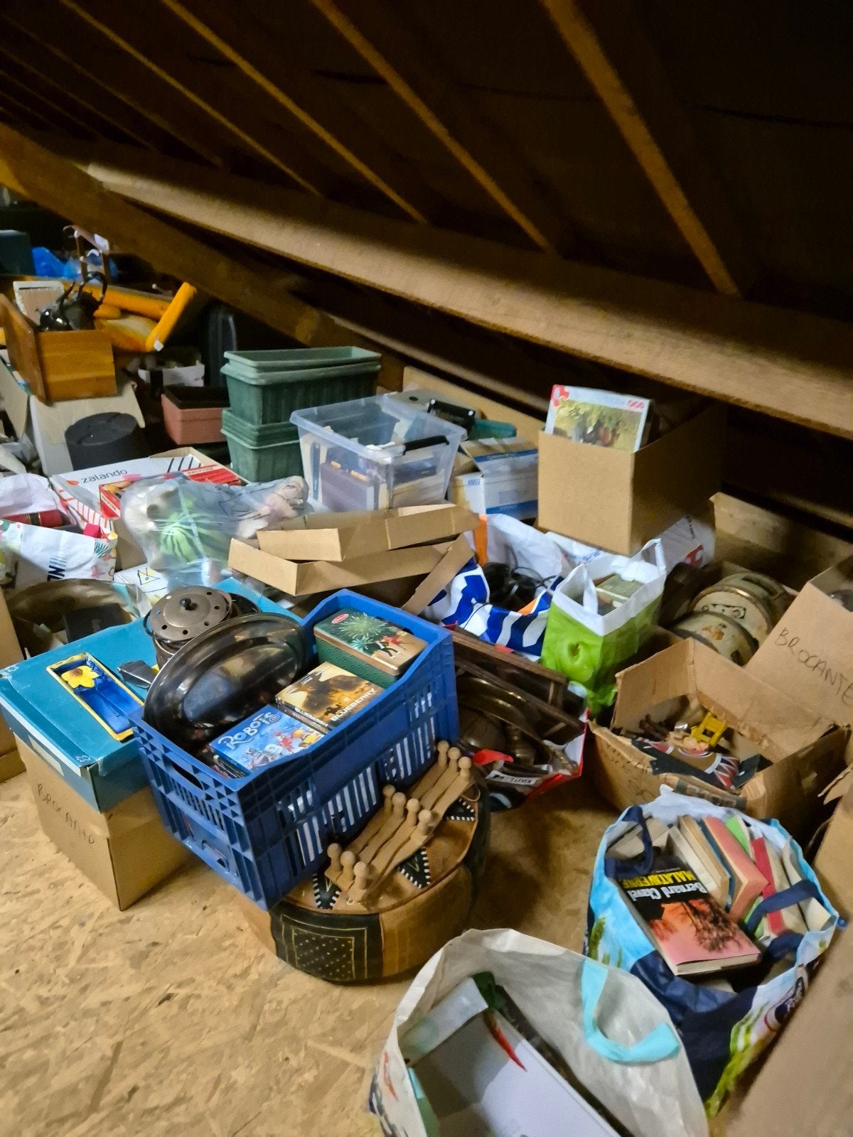vide maison gratuit, Enlèvement