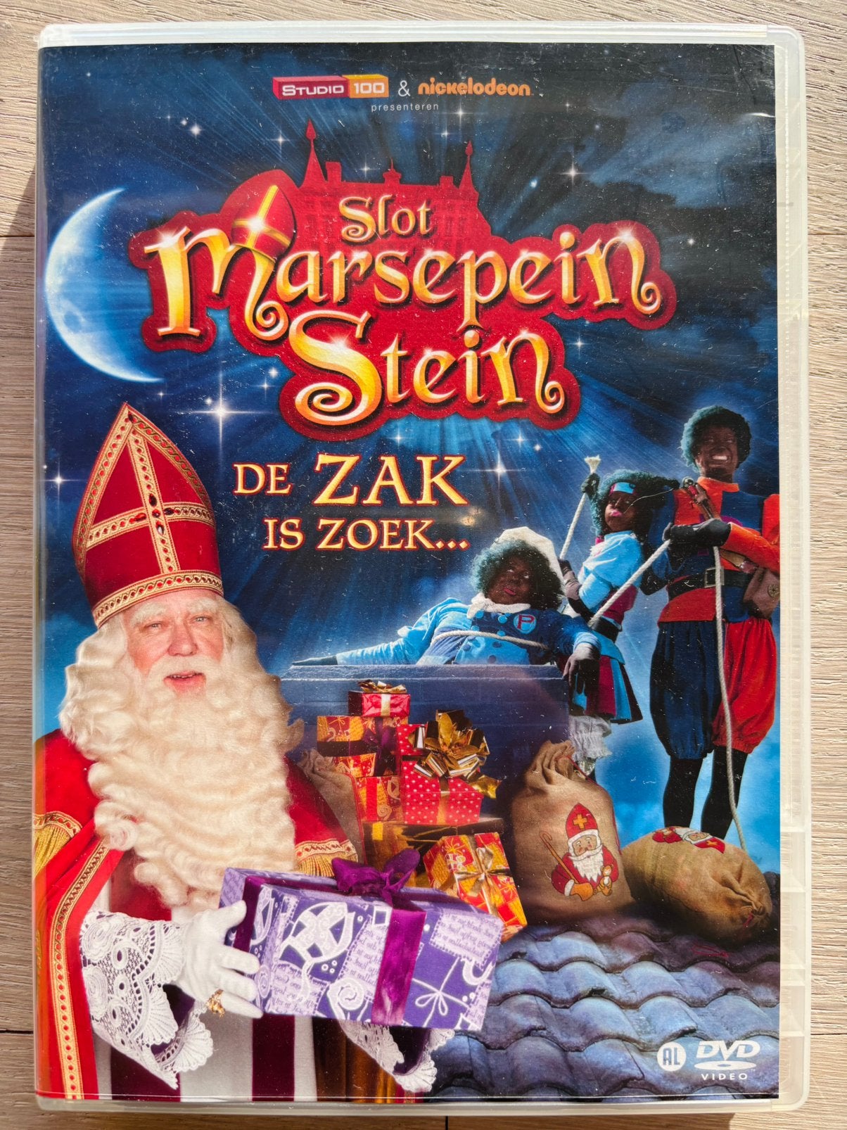 Slot Marsepeinstein DVD: De zak is zoek…, CD & DVD, Saint Nicolas, Enlèvement ou Envoi, Tous les âges, Comme neuf