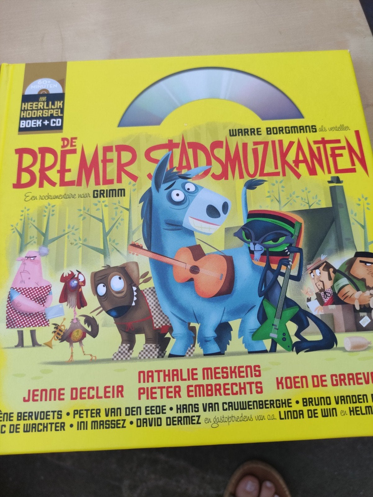 Paul Wauters - De Bremer stadsmuzikanten, Ophalen of Verzenden, Paul Wauters; Philip Maes; Koen Brandt