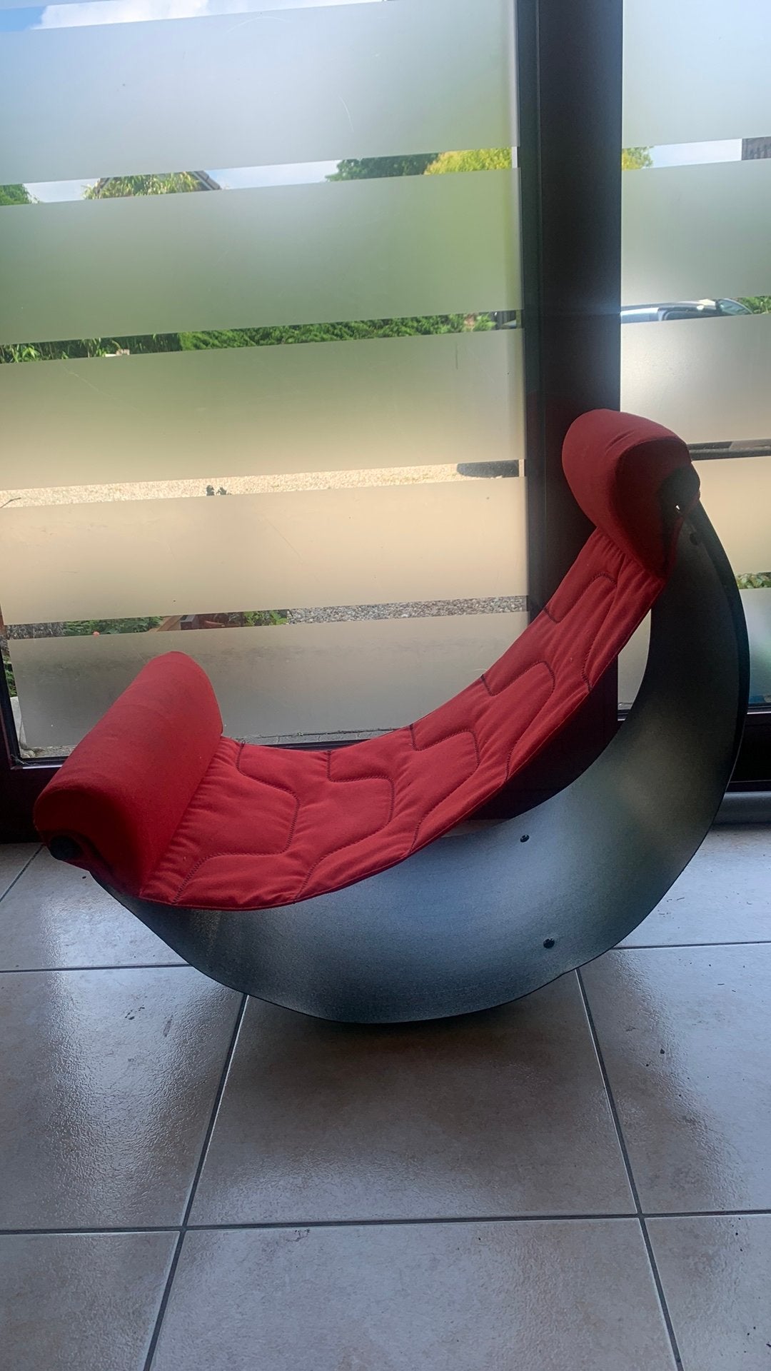 Schommel kind Vintage 1990 IKEA FLAXIG unique rocking chair, Ophalen, Zo goed als nieuw
