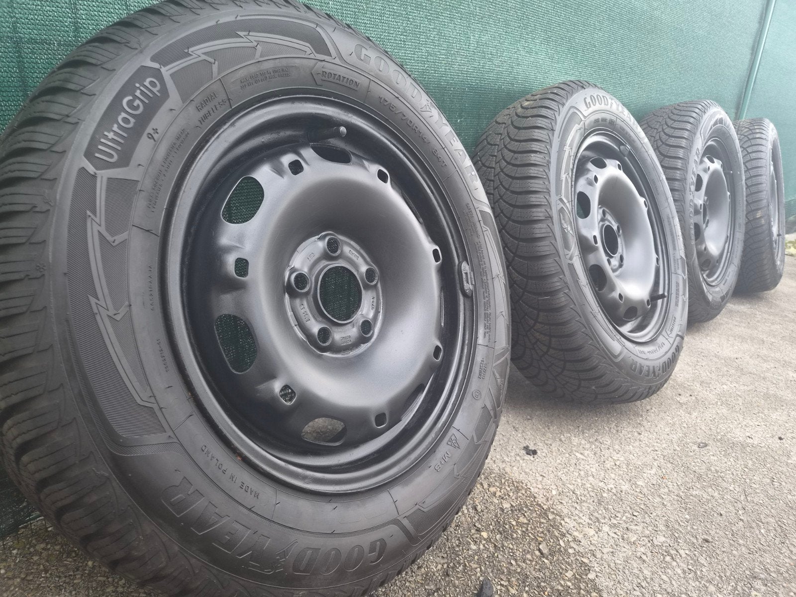 kit 5x112 - Pneus Goodyear neuf, Enlèvement, Neuf