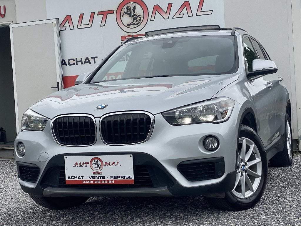 BMW X1 1.5 d sDrive16*CARNET*TOIT PANO OUVRANT*GPS*CUIR*CLIM, Autos, Achat, Euro 6, Entreprise, Entretenue par le concessionnaire
