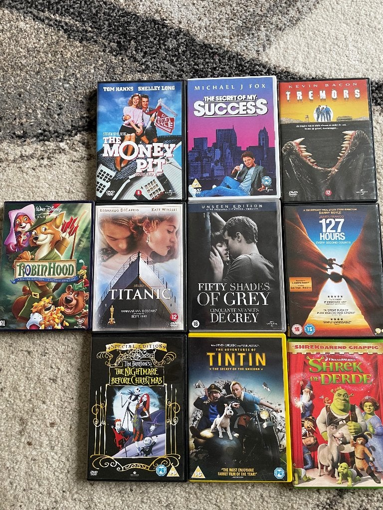 DVD's lot, Ophalen, Zo goed als nieuw, Inclusief DVD