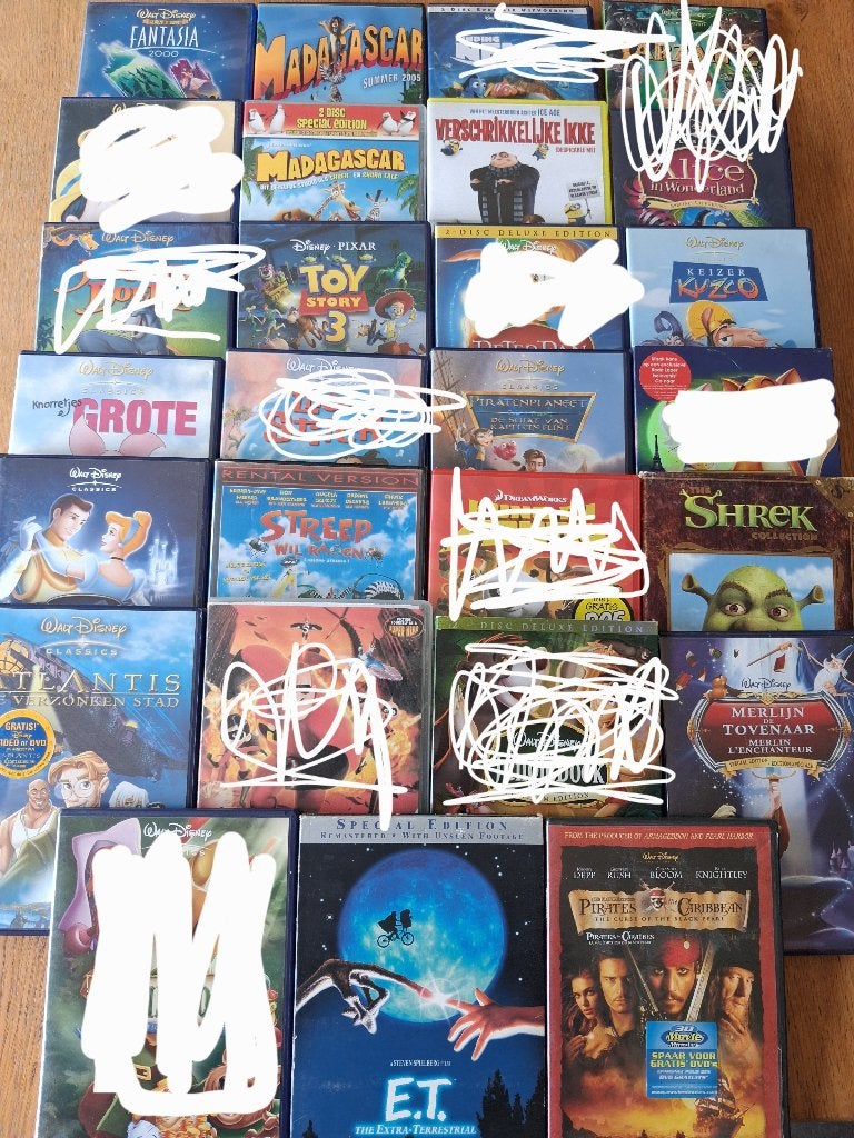 Disney dvds, Ophalen of Verzenden, Zo goed als nieuw
