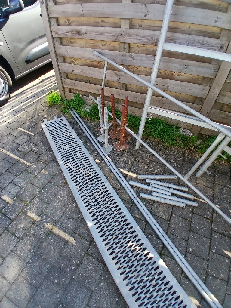 Stelling, Doe-het-zelf en Bouw, Ophalen, Gebruikt, Gevelsteiger, 5 meter of hoger