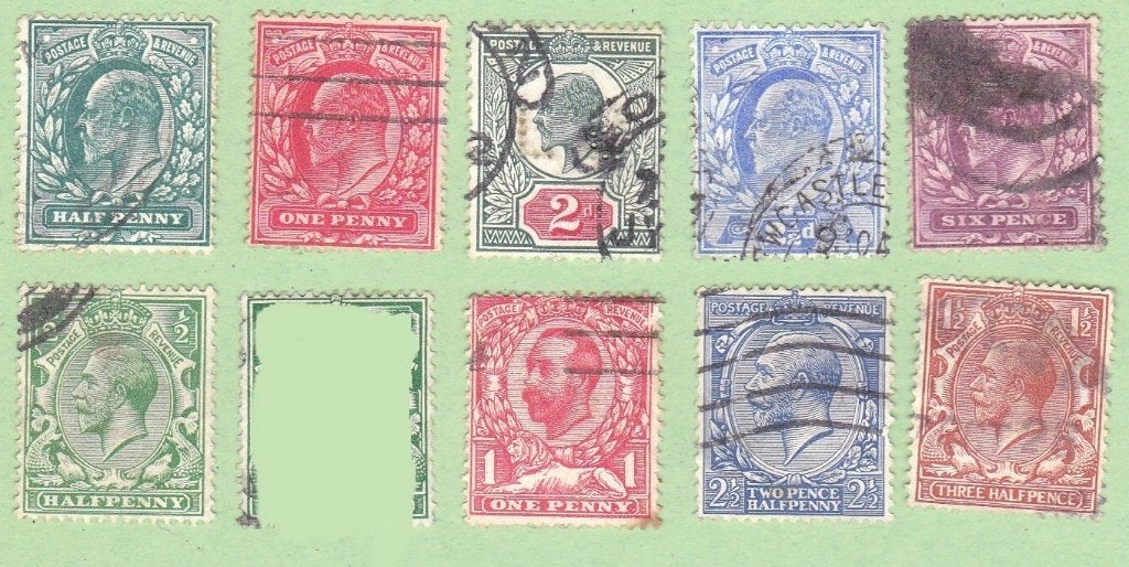 Groot-Brittannië, Canada, Australië, Ceylon, Ierland, MaleUn, Postzegels en Munten, Ophalen of Verzenden