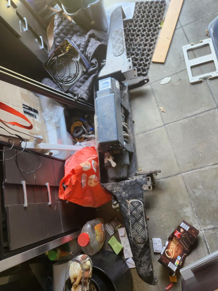 Defender winch + bumper, Ophalen, Gebruikt