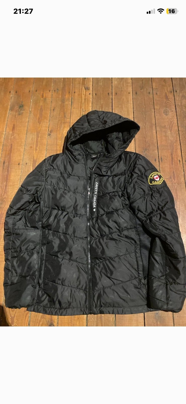 Doudoune Zavetti Canada - Taille XL pour enfants, Enlèvement ou Envoi, Comme neuf, Autres tailles, Noir