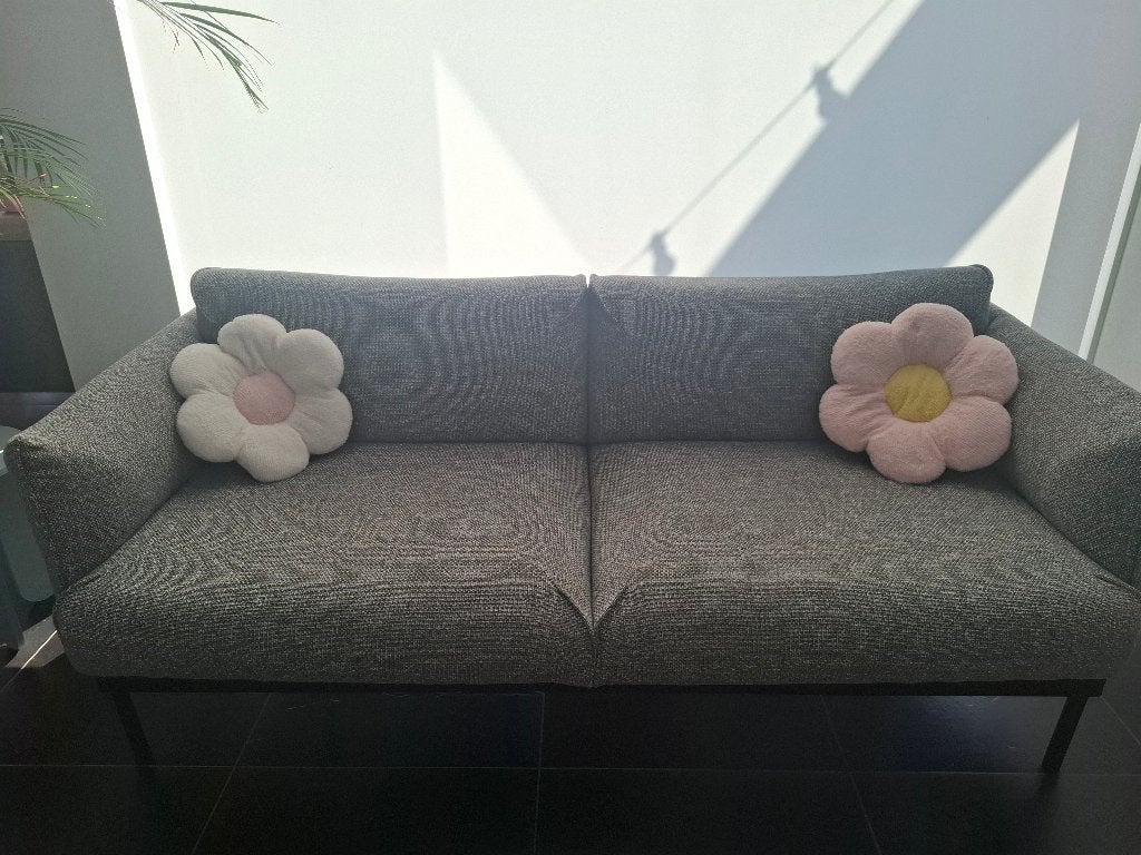 Zetel 2-zit, grijs (ikea), Huis en Inrichting, Zetels | Zetels, Ophalen, 150 tot 200 cm, Tweepersoons, 75 tot 100 cm