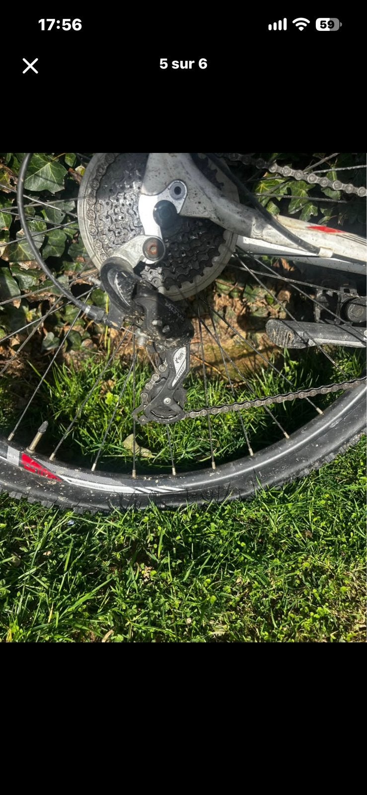 Velo semit vt, Enlèvement, Comme neuf