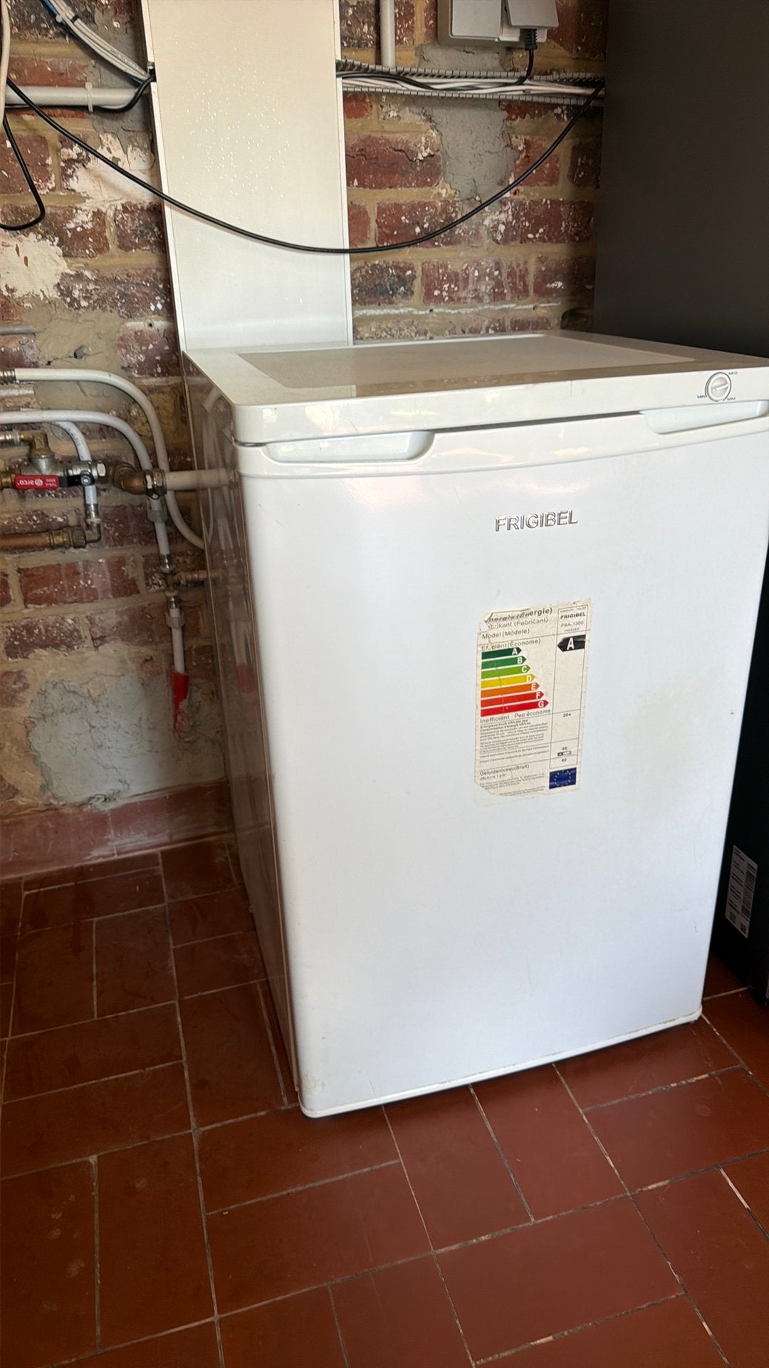 Diepvries Frigibel, Gebruikt, Minder dan 60 cm, Energieklasse A of zuiniger, Vrijstaand