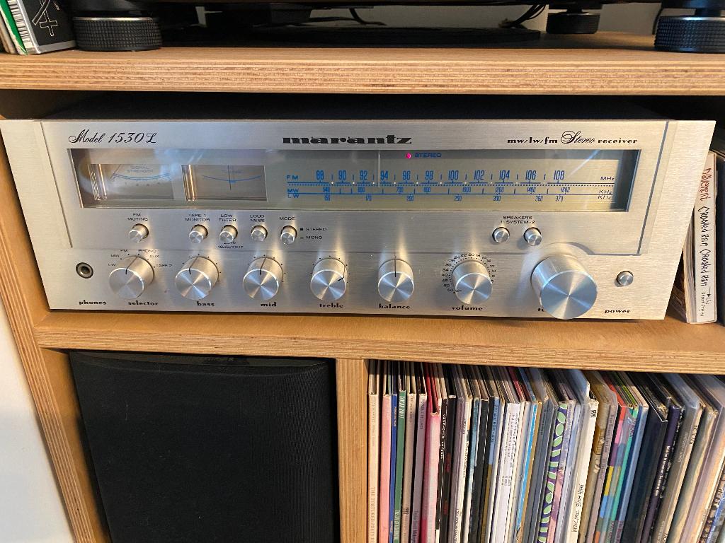 Marantz 1530l versterker Receiver, Audio, Tv en Foto, Versterkers en Ontvangers, Ophalen, Gebruikt, Stereo, Marantz