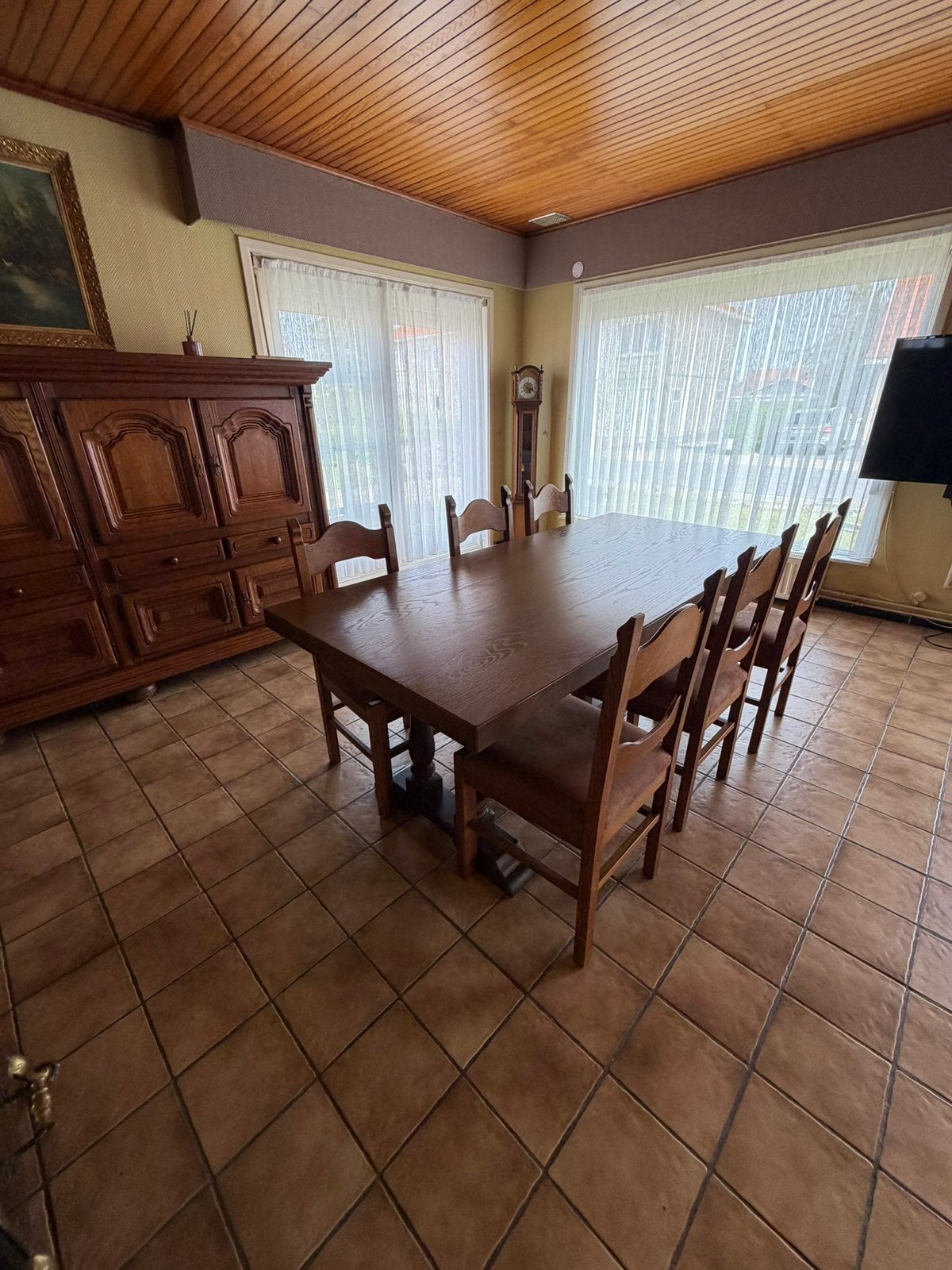 Complete eetkamer, Huis en Inrichting, Ophalen, Zo goed als nieuw