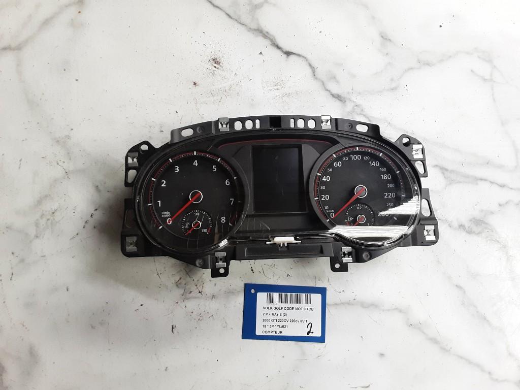 KM TELLER Volkswagen Golf VII (AUA) (5G0920756), Auto-onderdelen, Dashboard en Schakelaars, Gebruikt, Volkswagen, Mevr. I. Hauben