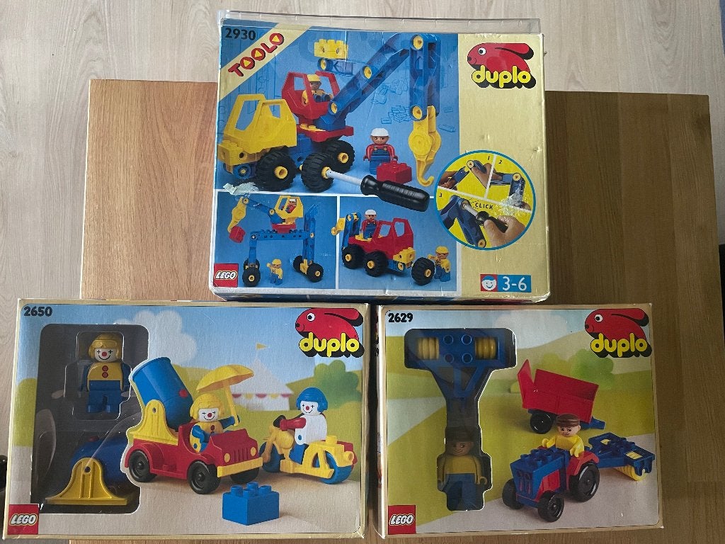 Vintage Duplo Set 2650 - 2629 - 2930 + extras, Ophalen of Verzenden, Gebruikt, Duplo
