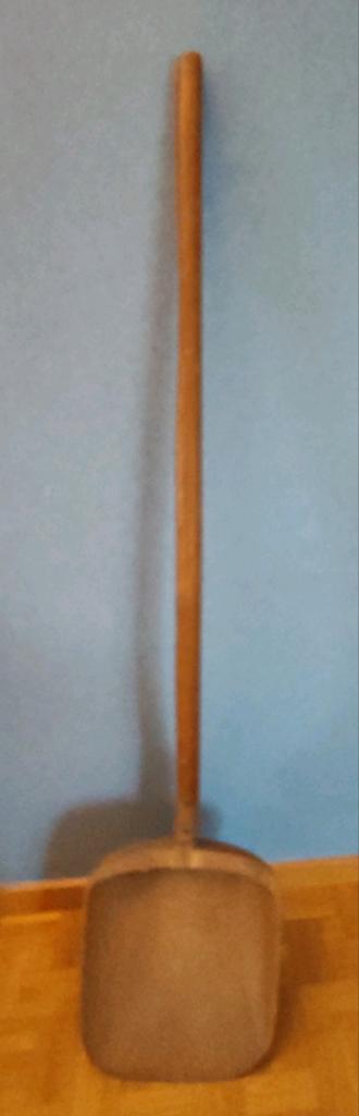 Houten schep, Ophalen, Schop