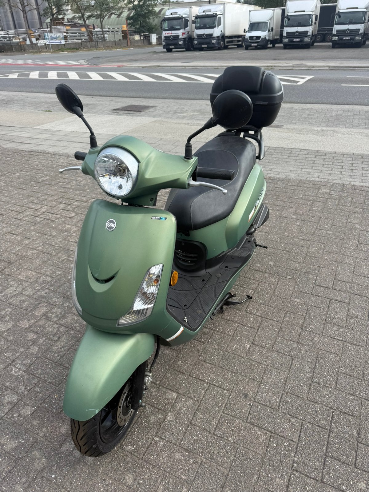 SYM FIDDLE II 50S CLASSE A 2024 740KM COMME NEUF 1450€!, Vélos & Vélomoteurs, Comme neuf, Enlèvement, Classe A (25 km/h), 25 cm³