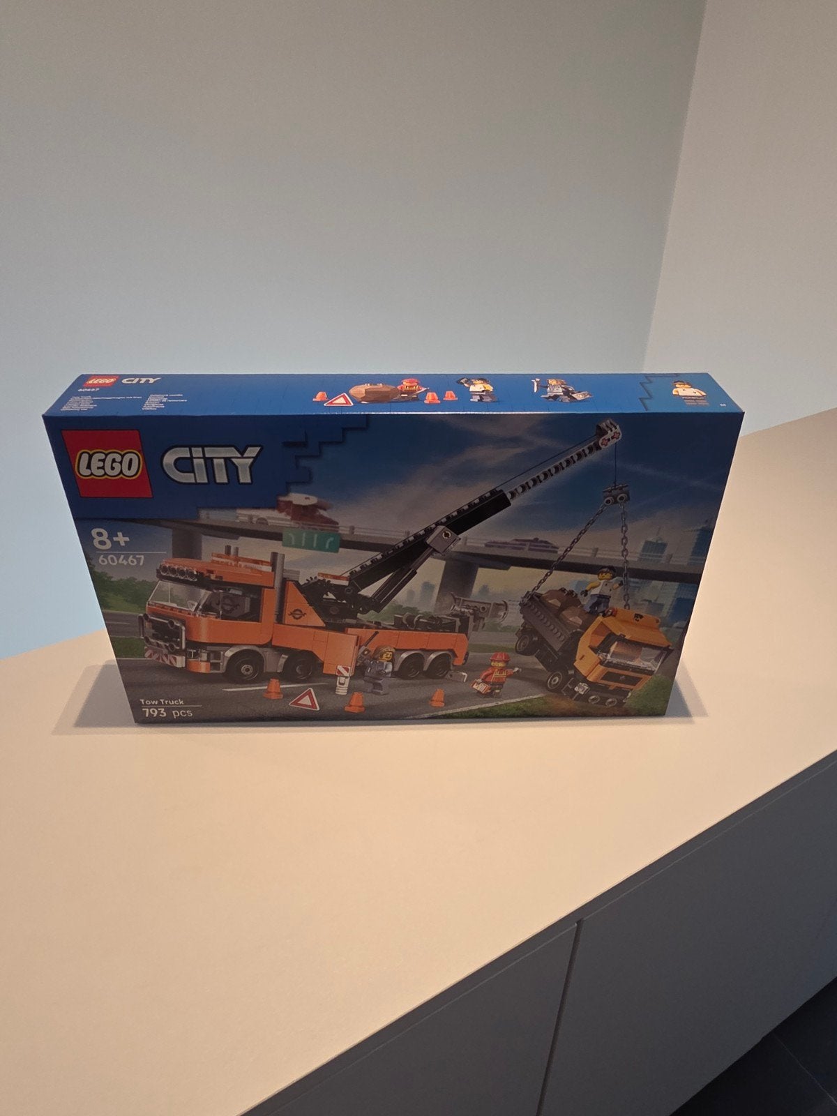Lego city 60467 zware sleepwagen met kraan, Ophalen of Verzenden