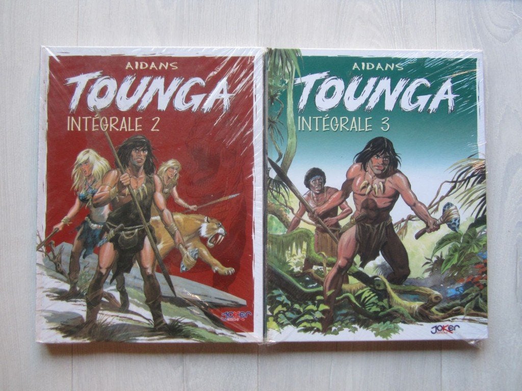 Tounga - Intégrales - 10,00Eur / pièce, Livres, BD, Plusieurs BD, Enlèvement ou Envoi, Neuf, E. Aidans