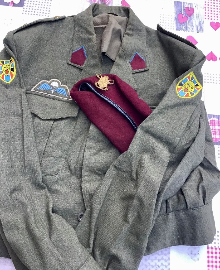 Battel dress 3 para, Verzamelen, Ophalen of Verzenden, Landmacht