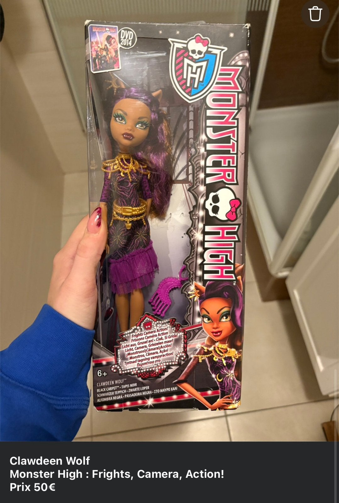 Monster high, Enlèvement, Comme neuf
