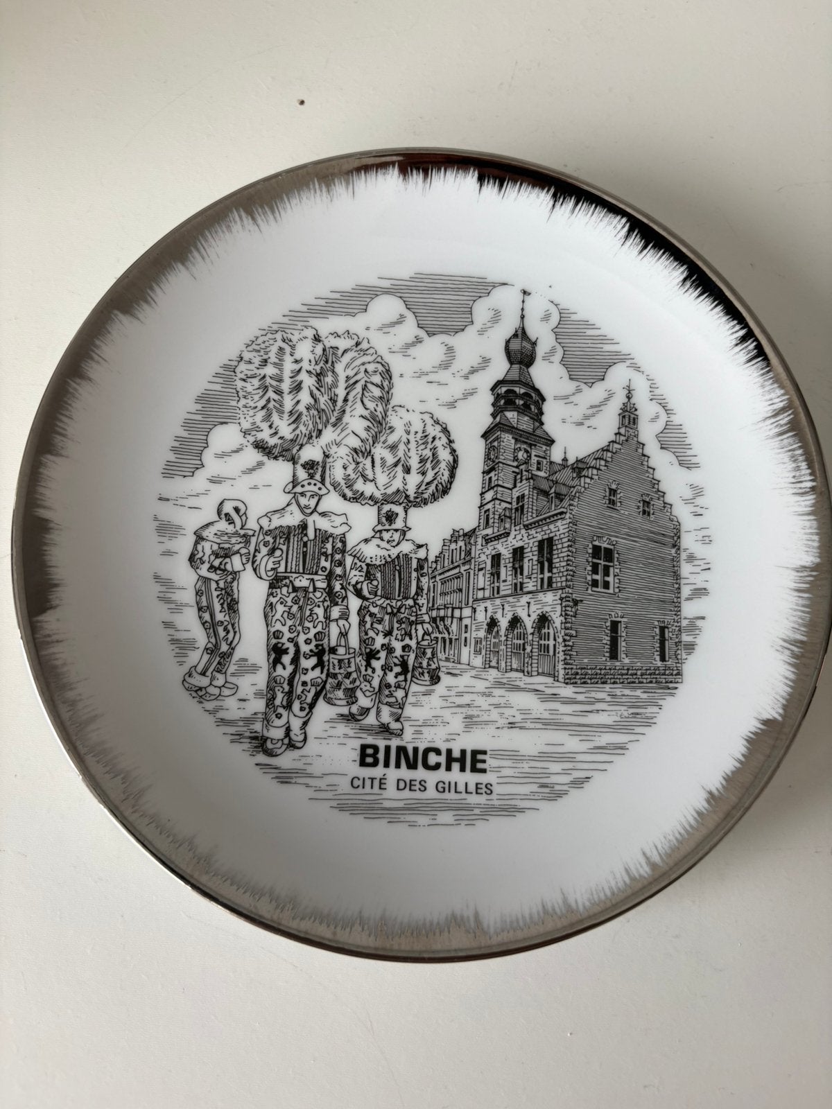 Assiette CARNAVAL DE BINCHE (19 cm), Enlèvement ou Envoi