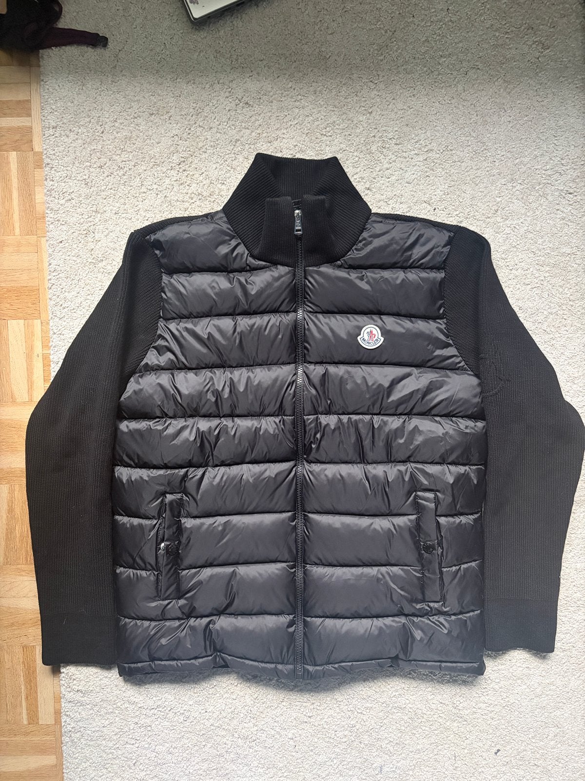 Veste moncler noir, Vêtements | Hommes, Enlèvement ou Envoi, Comme neuf, Taille 56/58 (XL), Noir