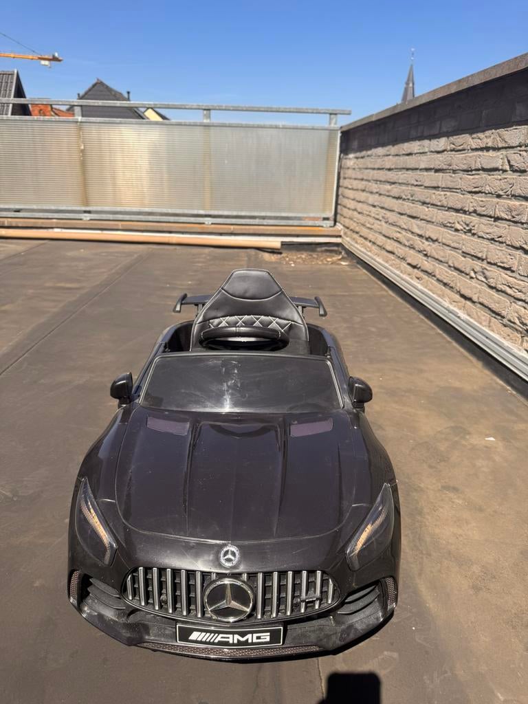 Merceded AMG GT elektrische kinderauto, Ophalen, Zo goed als nieuw
