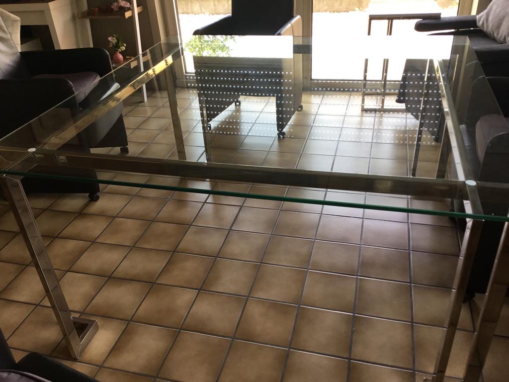 Mooie vierkante tafel 1.40 op 1.40cm, Ophalen, Zo goed als nieuw
