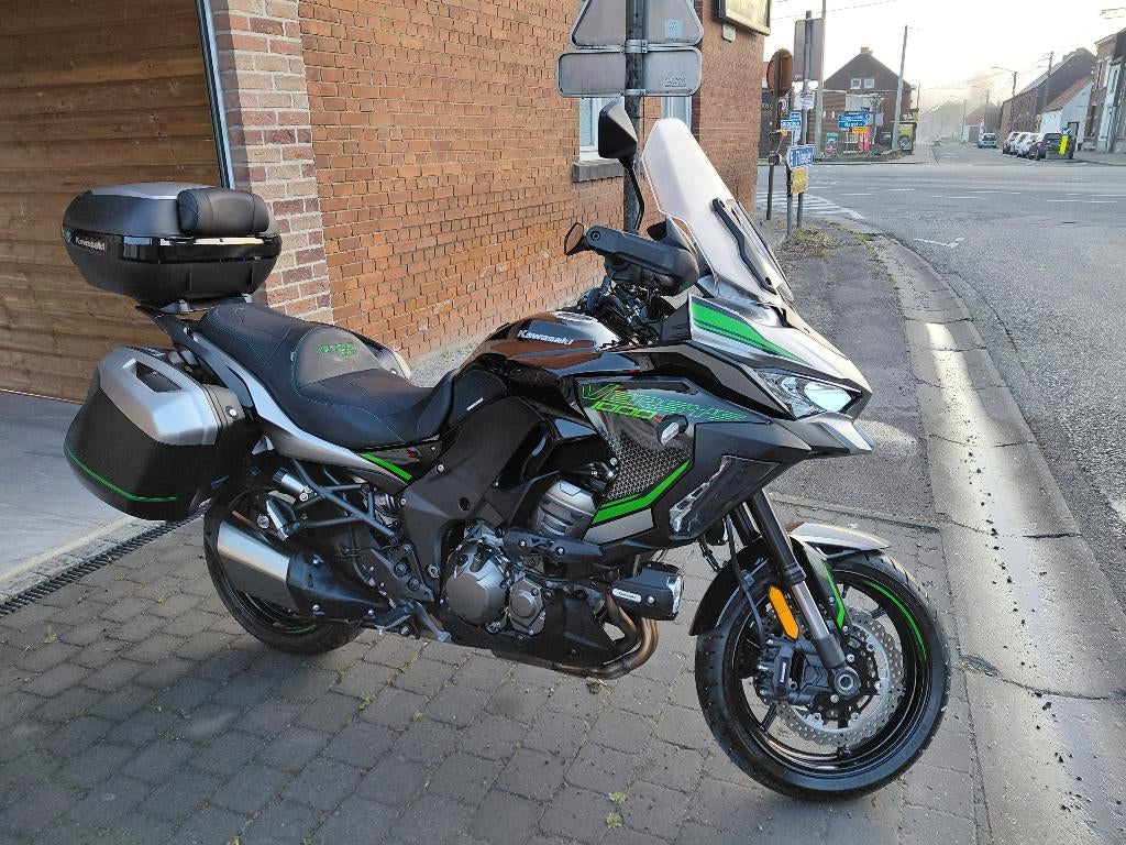 Kawasaki Versys 1000S Grand Tourer, Motoren, Bedrijf, Toermotor, Handvatverwarming, Handgeschakeld
