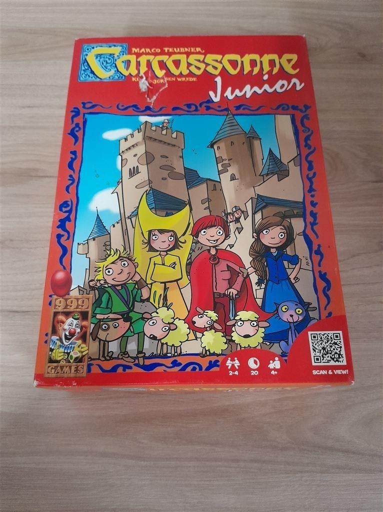 Carcassonne Junior - 999 games - s4080, Hobby en Vrije tijd, Verzenden, Zo goed als nieuw