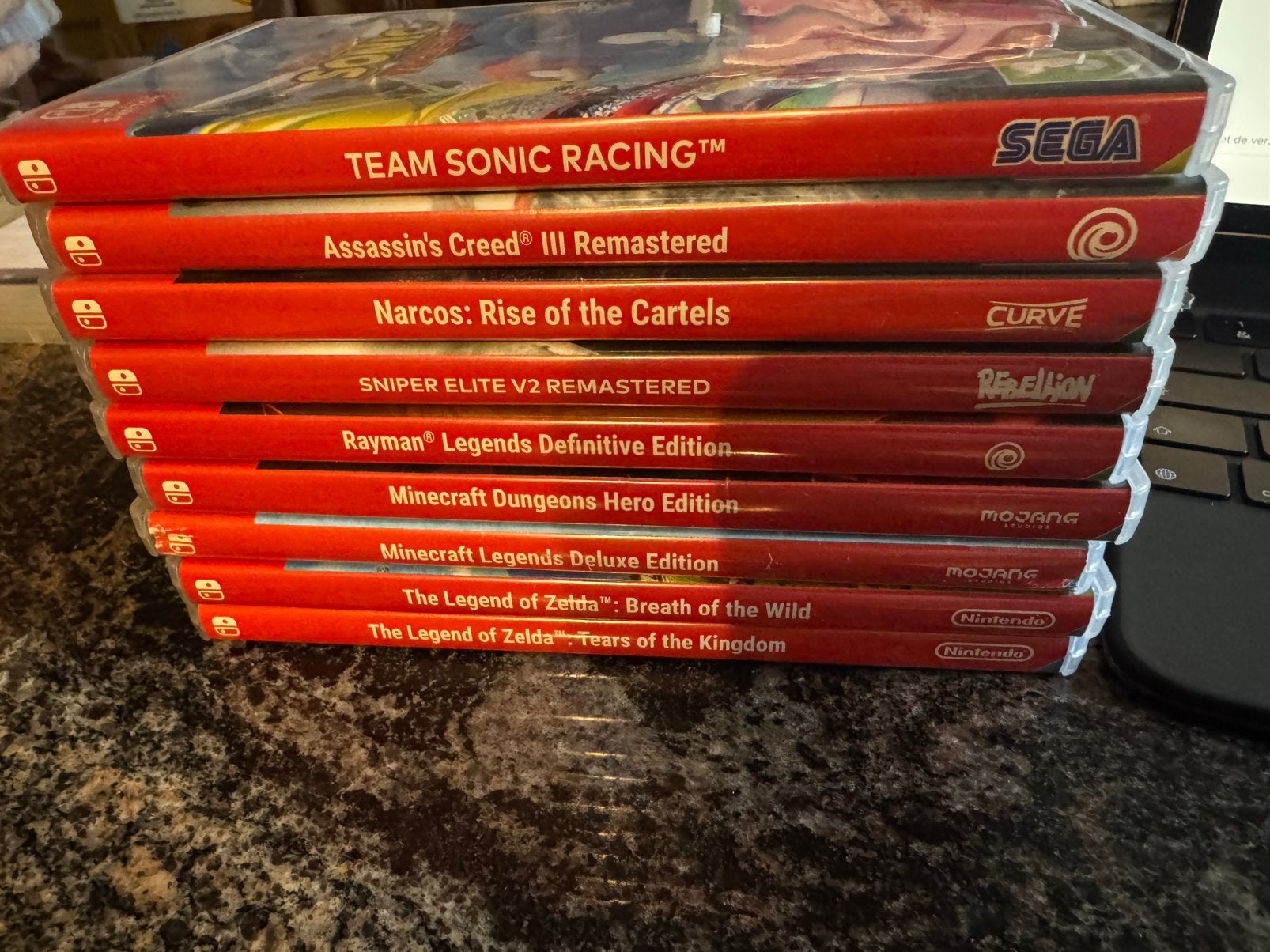 Nintendo switch games, Boeken, Sprookjes en Fabels, Ophalen of Verzenden, Zo goed als nieuw