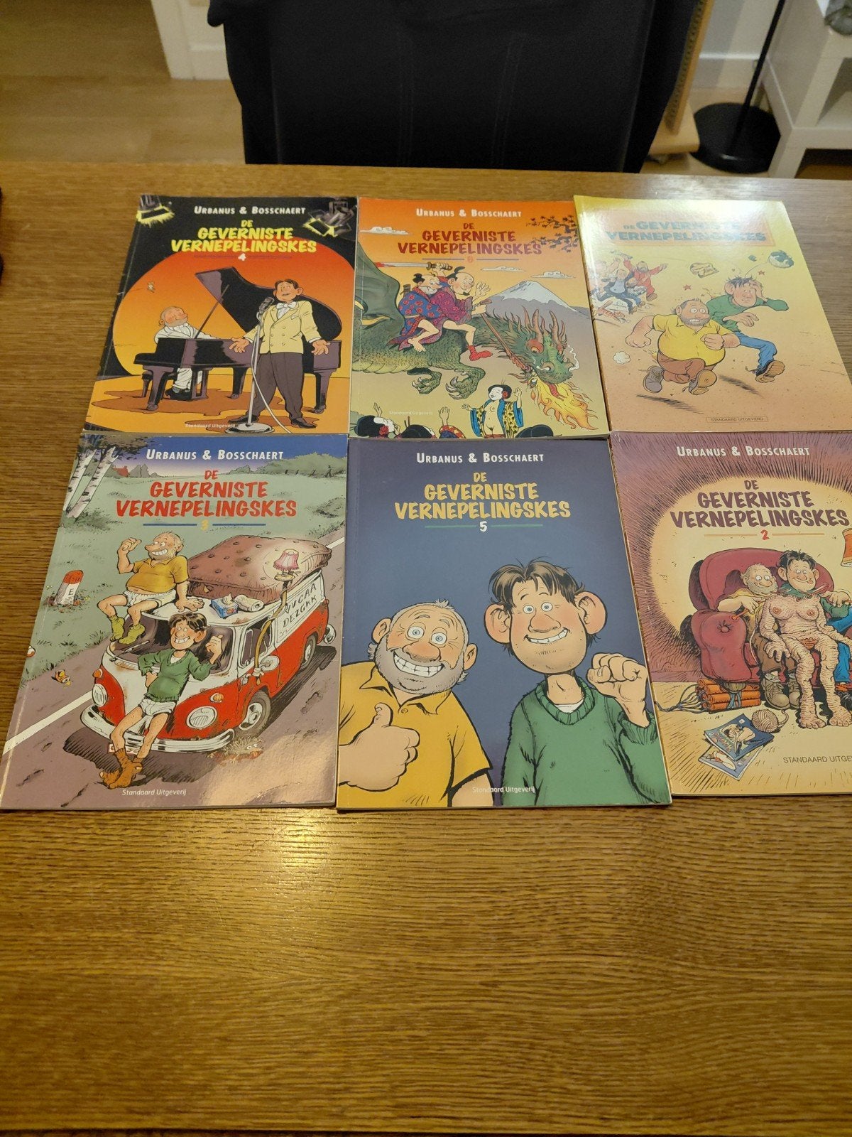 6 strips van urbanus& bosschaert, Ophalen of Verzenden, Zo goed als nieuw, Urbanus en Bosschaert