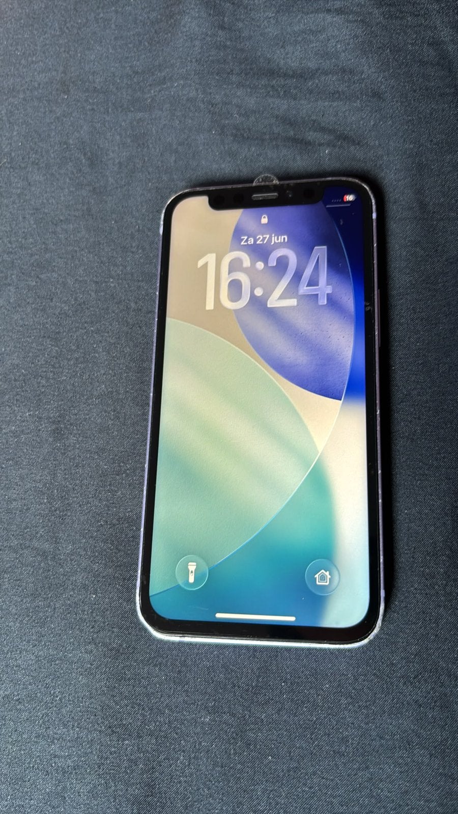 Iphone 12 mini, Telecommunicatie, Ophalen, Zo goed als nieuw, Paars, IPhone 12 Mini