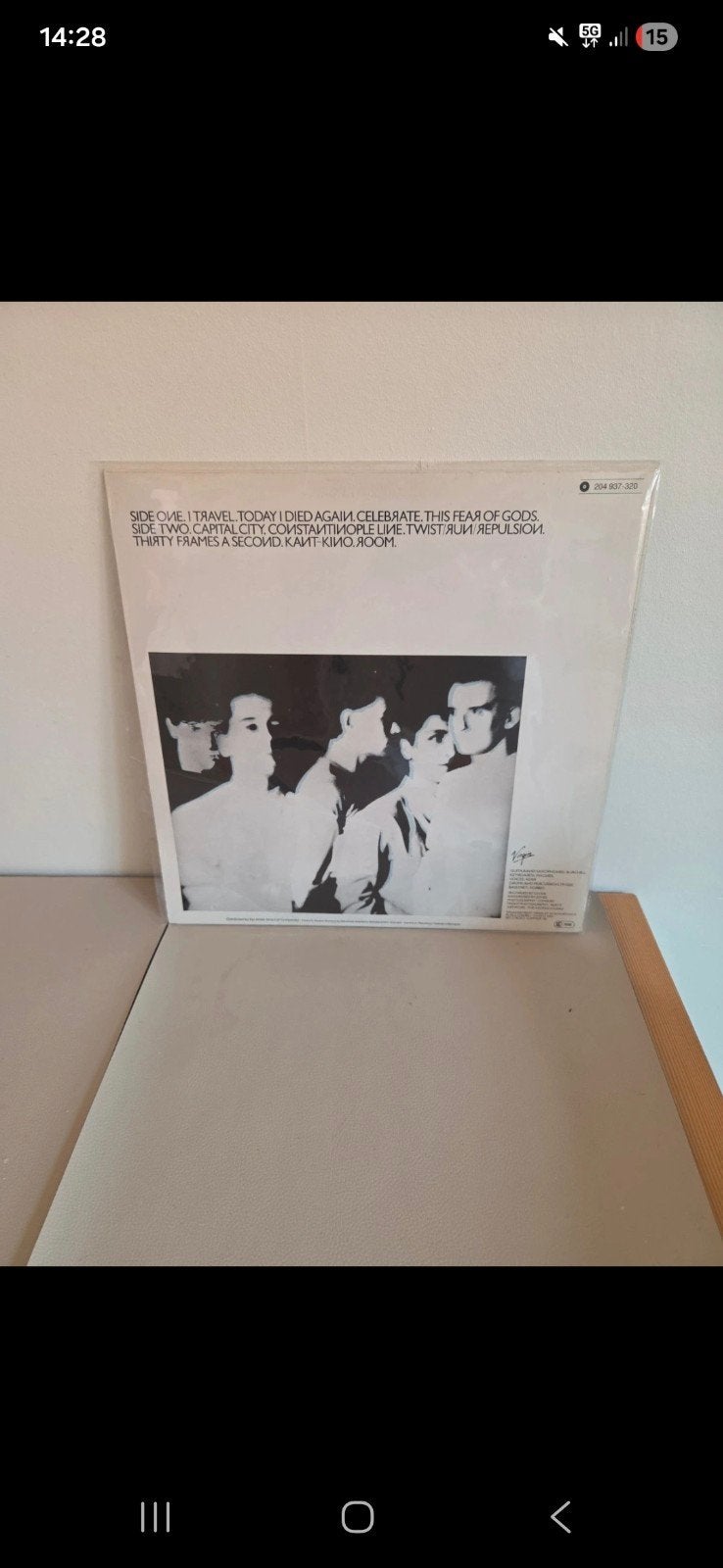 Simple minds empire and dance, Enlèvement ou Envoi, Dance, LP