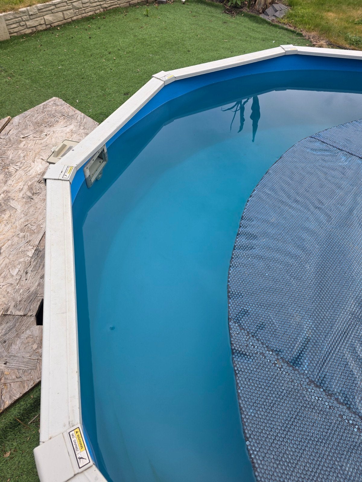 Noppenfolie voor ovaal zwembad – 610  360 cm, Tuin en Terras, Ophalen of Verzenden, Ovaal