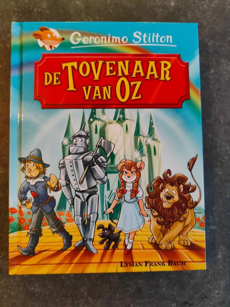 Boek Geronimo Stilton De tovenaar van Oz, Enlèvement ou Envoi, Comme neuf, Geronimo Stilton, Fiction général