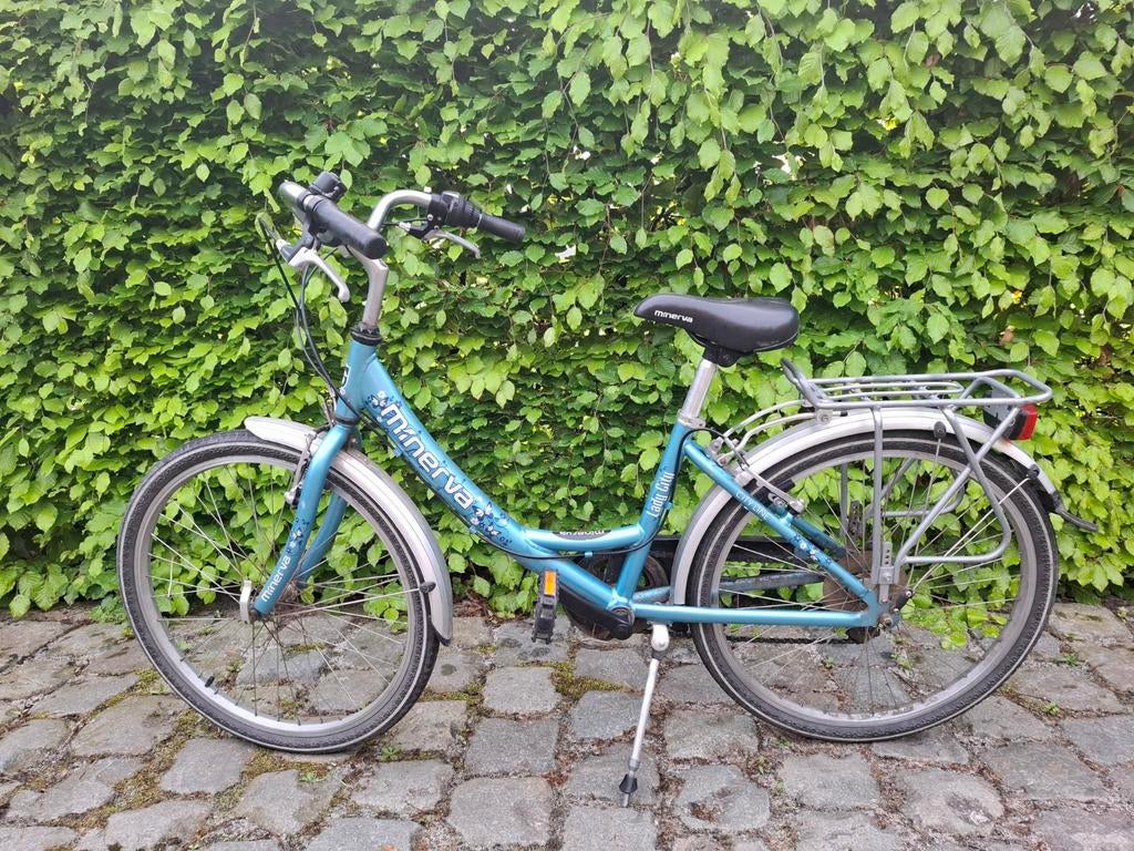Meisjesfiets Minerva 24 inch, Fietsen en Brommers, Ophalen, 24 inch, Versnellingen