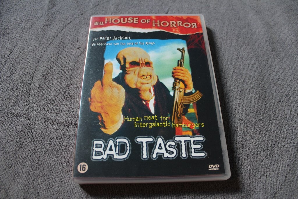 DVD Bad Taste, CD & DVD, Enlèvement ou Envoi, Anglais, Néerlandais, À partir de 16 ans
