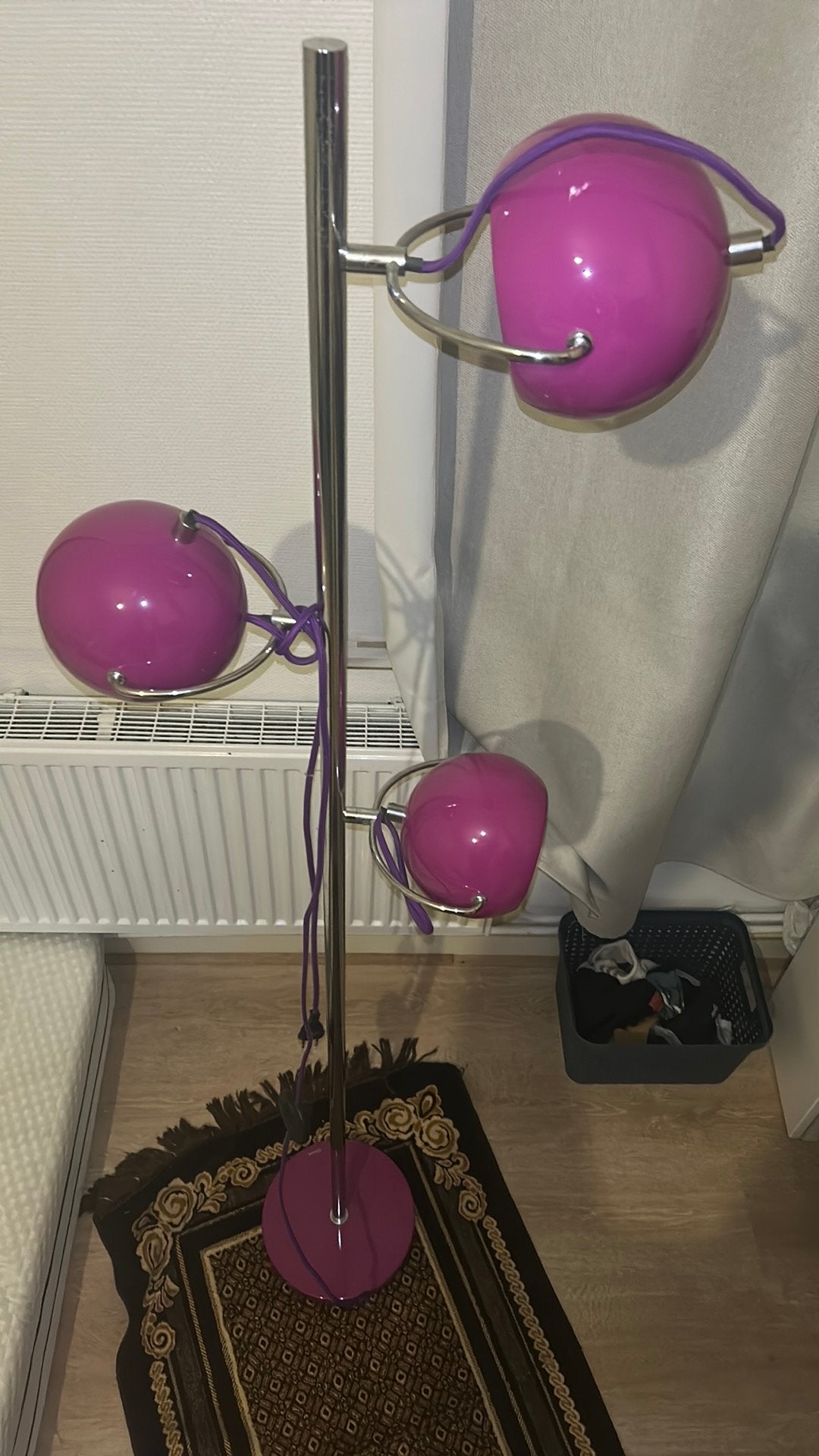 paarse lamp, Ophalen of Verzenden, Zo goed als nieuw