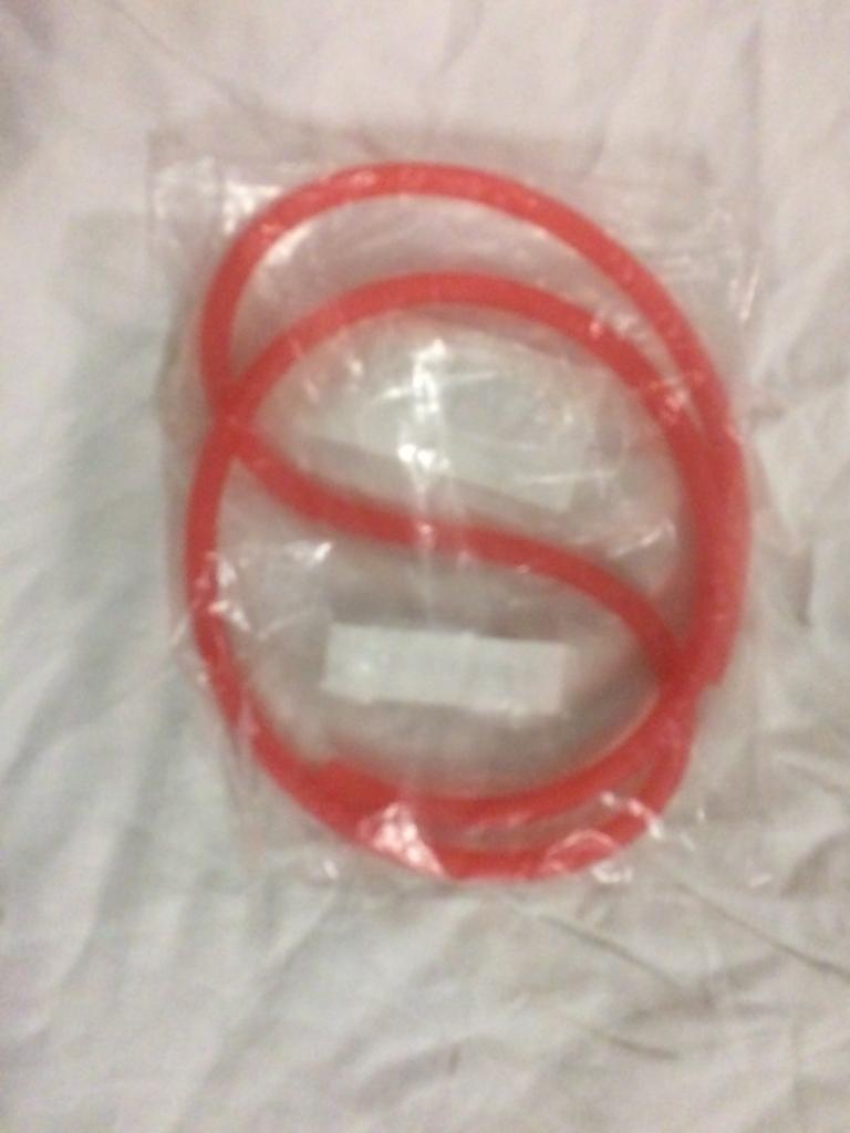 benzineleiding 5-8 mm, rood, 1 meter, Ophalen, Nieuw