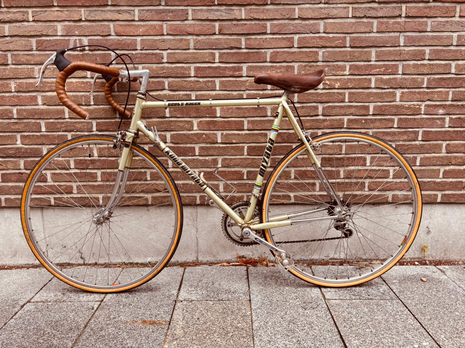 Vintage Koga Miyata koersfiets Heren, 55 tot 59 cm, Ophalen, Velgrem, Jaren '60 of nieuwer