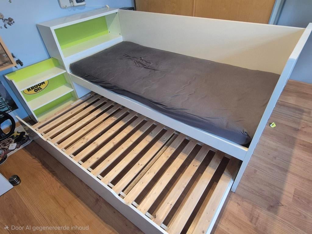 Ikea bed met lattenbodem en matras, Ophalen